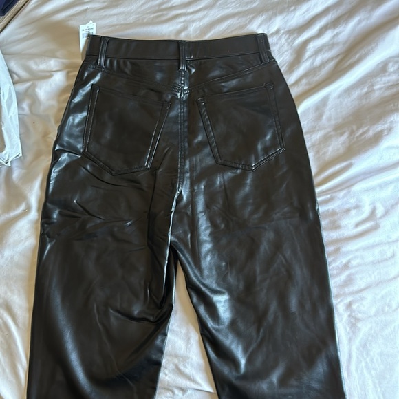 Abercrombie Leather Pants - Picture 6 of 7